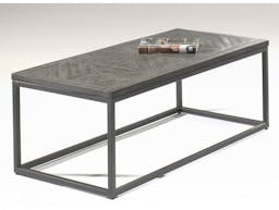 Table basse rectangulaire DELIA gris parquet