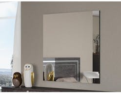 Miroir SAROU 95 cm bouleau grisé laqué