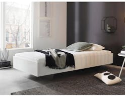 Bed IXANA 90x200 cm alpine wit zonder hoofdeinde 