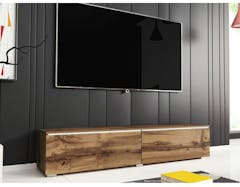 TV-meubel DUBAI 2 klapdeuren 140 cm eik wotan zonder verlichting