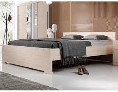 Bed VEIGAR 160x200 cm lichte santana