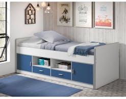 Bed BONNY I 90x200 cm blauw