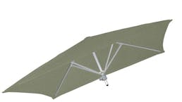 Umbrosa Paraflex parasol carré 190x190 cm sans bras sunbrella almond