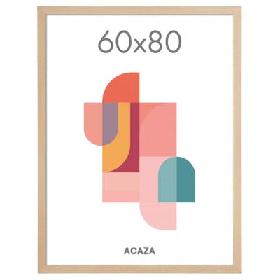 Vol Voldoen eenvoudig Fotokader - Madison - 60x80 cm - eik | Acaza 