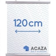 Arti Teq - poster ophangsysteem - poster snap - 120 cm - zilvergrijs