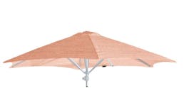 Umbrosa Paraflex parasol hexagonal Ø 270 cm sans bras sunbrella blush