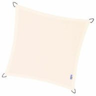 Nesling - dreamsail - schaduwdoek - vierkant 4x4 m - crème