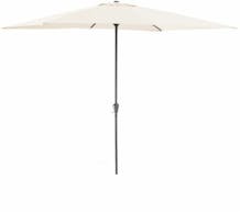 Staande parasol in aluminium - Ø 270 cm - gebroken wit 
