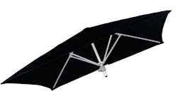 Umbrosa Paraflex parasol carré 190x190 cm sans bras sunbrella black