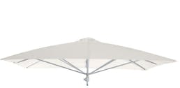 Umbrosa Paraflex parasol carré 230x230 cm sans bras solidum canvas