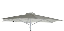 Umbrosa Paraflex parasol hexagonal 300 cm sans bras solidum grey