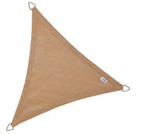 Nesling - coolfit - schaduwzeil - driehoek 3,6x3,6x3,6 m - zand