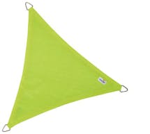 Nesling - coolfit - schaduwzeil - driehoek 3,6x3,6x3,6 m - lime groen