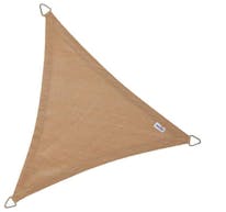 Nesling - coolfit - schaduwzeil - driehoek 5x5x5 m - zand