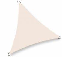 Nesling - dreamsail - schaduwzeil - driehoek 4x4x4 - crème